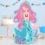 Shimmering Mermaid Centerpiece Cardboard Cutout, 18in