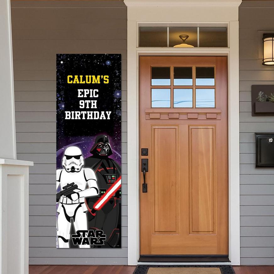 6ft Star Wars Birthday Banner 