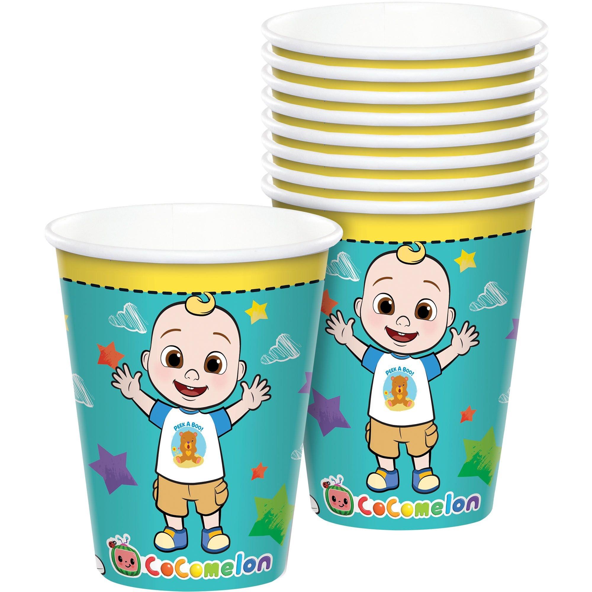 CoComelon Paper Cups, 9oz, 8ct