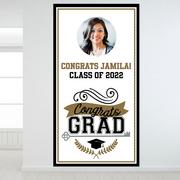 Custom Achievement is Key Graduation Photo Backdrop