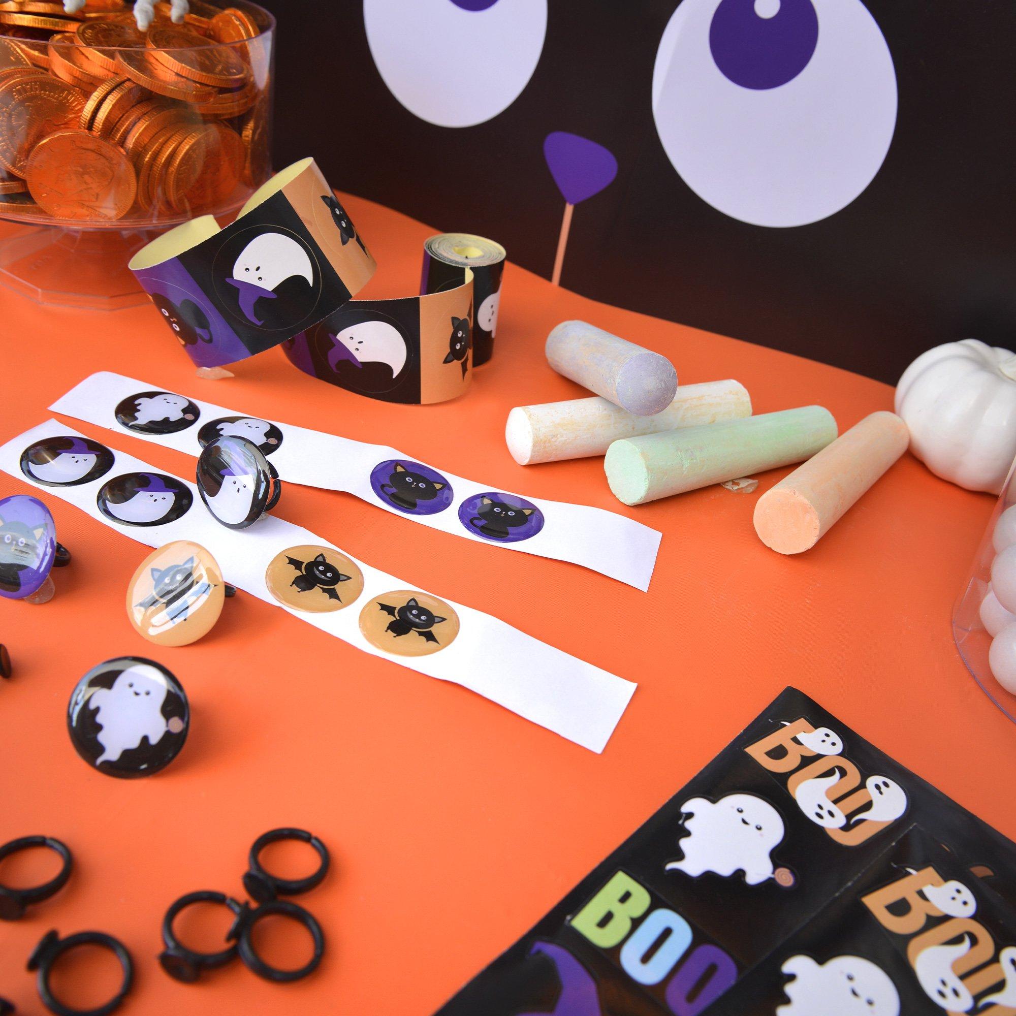 Boo Halloween Friends Trunk or Treat Car Decorating Kit, 200pc