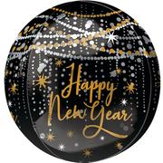 Orbz New Year's Eve Balloon, 15in x 16in