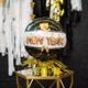 Pop, Clink, Cheers Happy New Year Foil Balloon Bouquet, 5pc