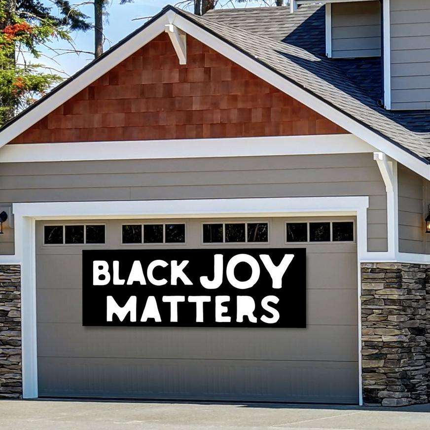 Black Joy Matters Horizontal Banner