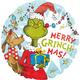 Merry Grinchmas Foil Balloon, 17in - Dr. Seuss How the Grinch Stole Christmas