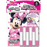 Minnie Mouse Magic Ink Paper Coloring Books, 5.5in x 6in, 6ct - Disney Junior