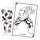 Marvel Avengers Jumbo Paper Coloring & Activity Book with Temporary Tattoos, 7.75in x 10.75in