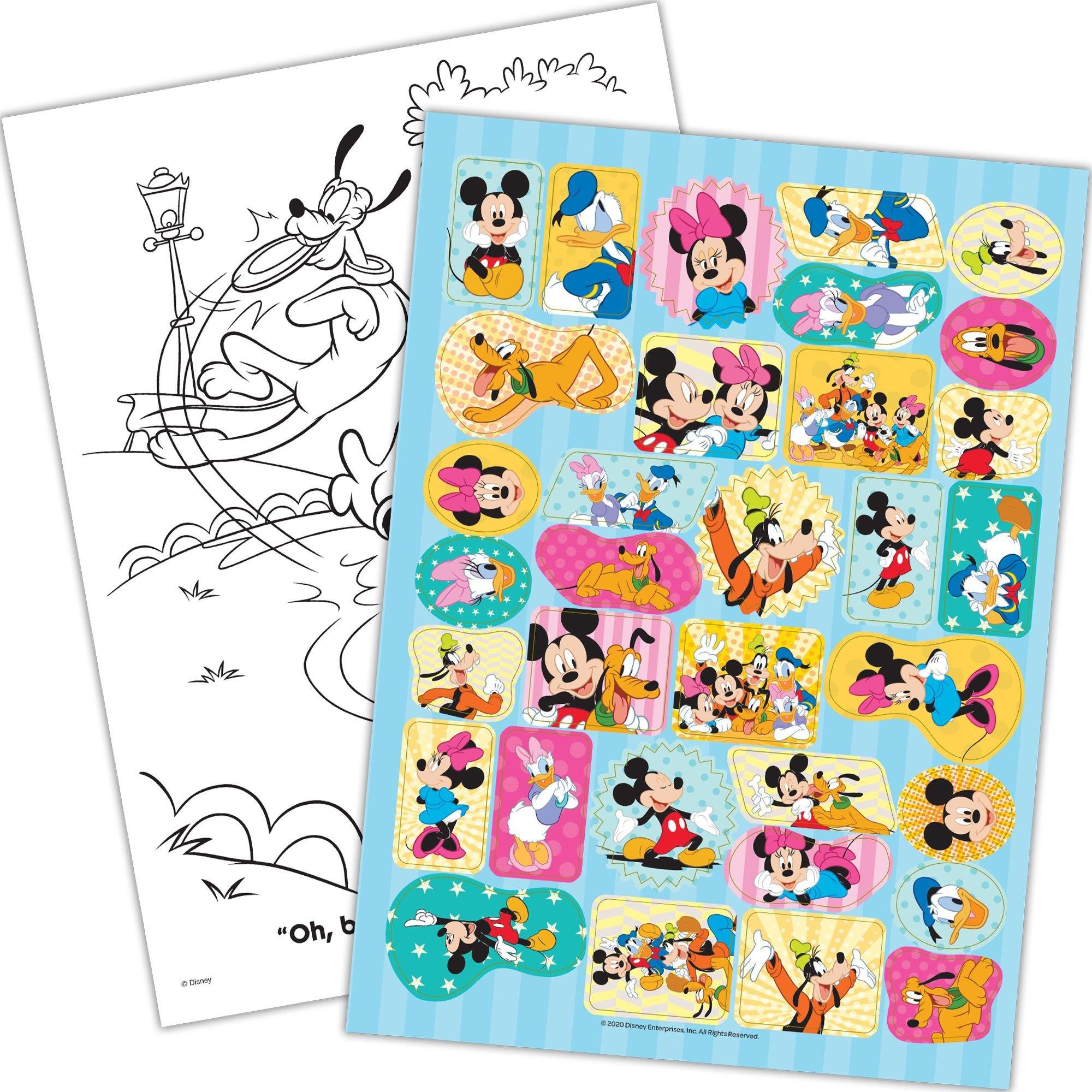 Disney Value Pack Stickers | Large Mickey Mouse and Minnie Mouse | Happy Planner