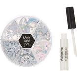 Iridescent Face & Body Gem Set with Adhesive