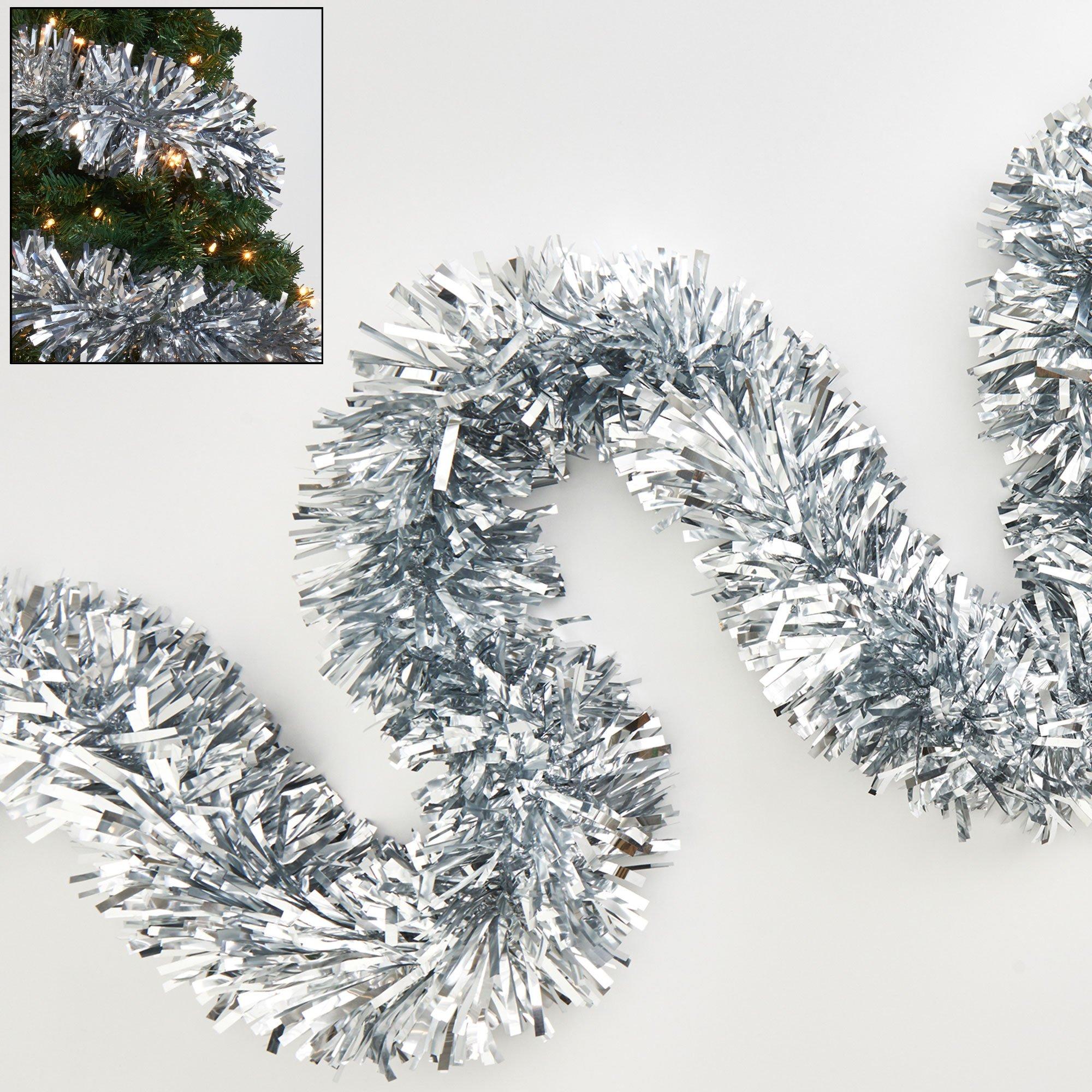  Dolicer Crystal Garland, 20Ft Silver Garland