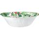 Christmas Holly Molded Texture Melamine Serving Bowl, 11.5in