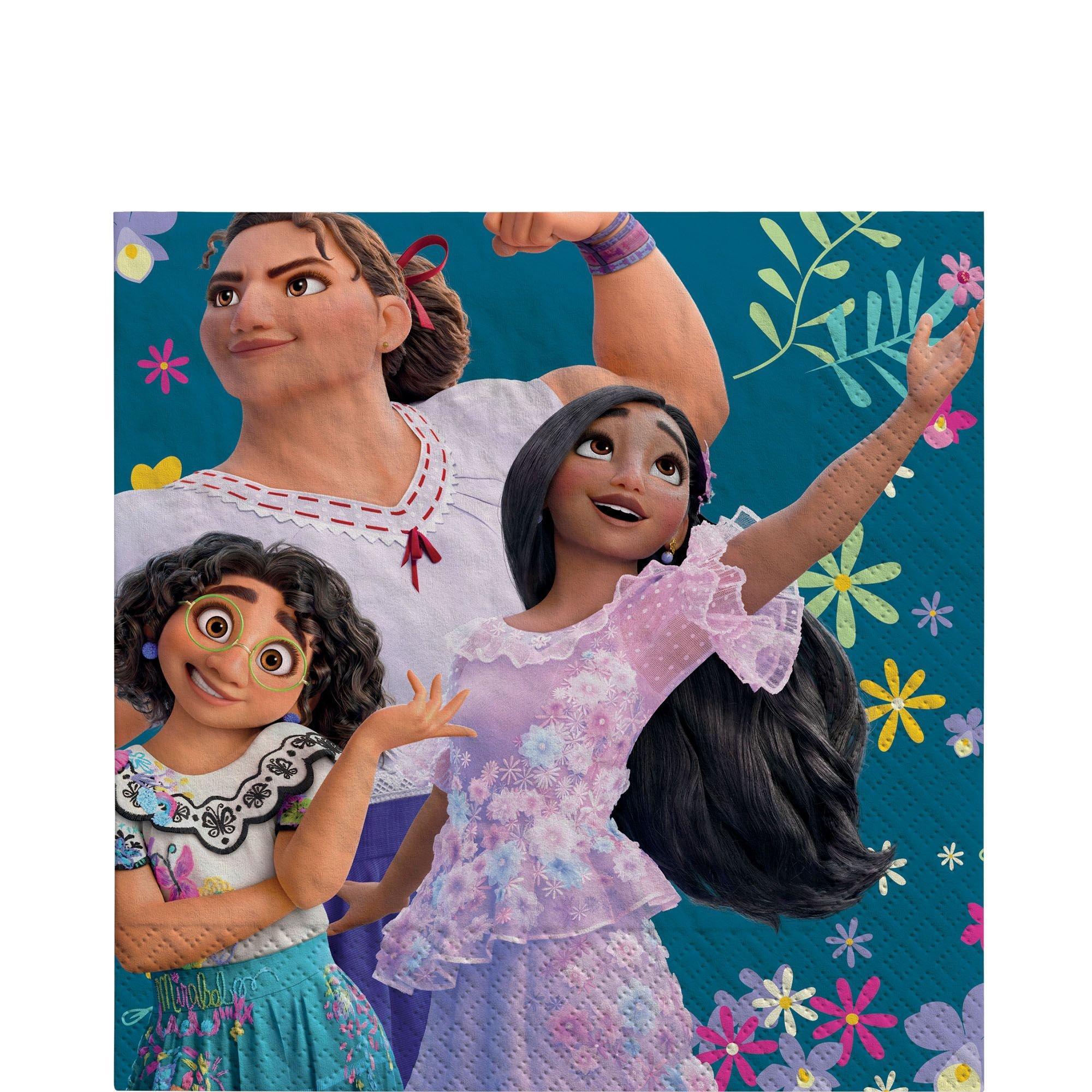 Encanto Paper Lunch Napkins, 6.5in, 16ct Party City