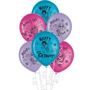 6ct, 12in, Encanto Birthday Latex Balloons