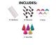 Kit for 10 - Colorful Confetti New Year's Eve Party Kit, 30pc