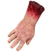 Bloody Right Hand Latex Decoration, 10.5in