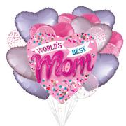 DIY Pink & Lavender Mother's Day Balloon Room Decorating Kit, 16pc