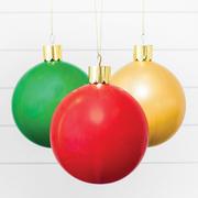 DIY Air-Filled Balloon Ornament Christmas Mantel Decorating Kit