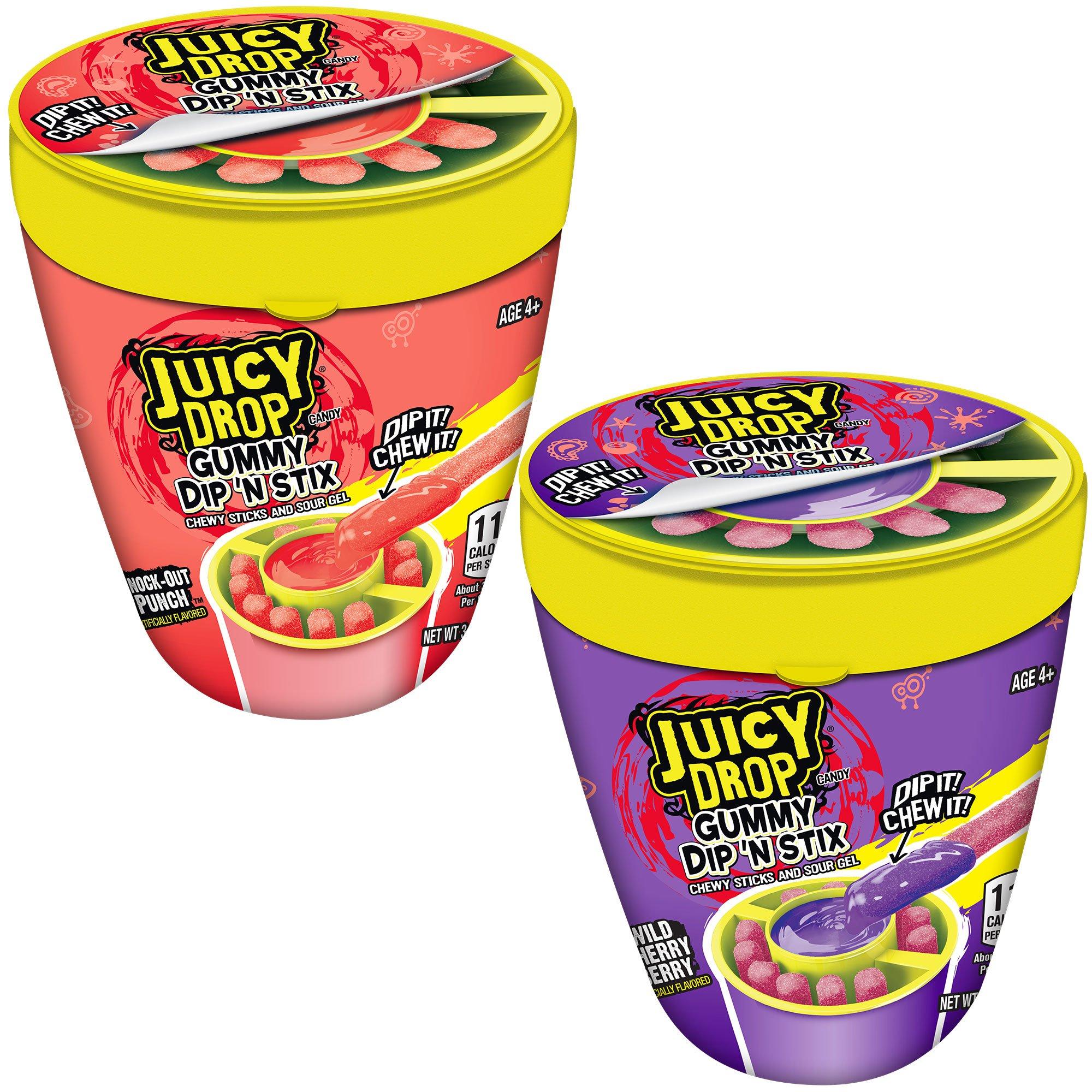 Juicy Drop Gummy Dip 'N Stix, 3.4oz | Party City