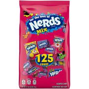 Nerds Mix Fun Size Variety Bag, 57.1oz, 125pc