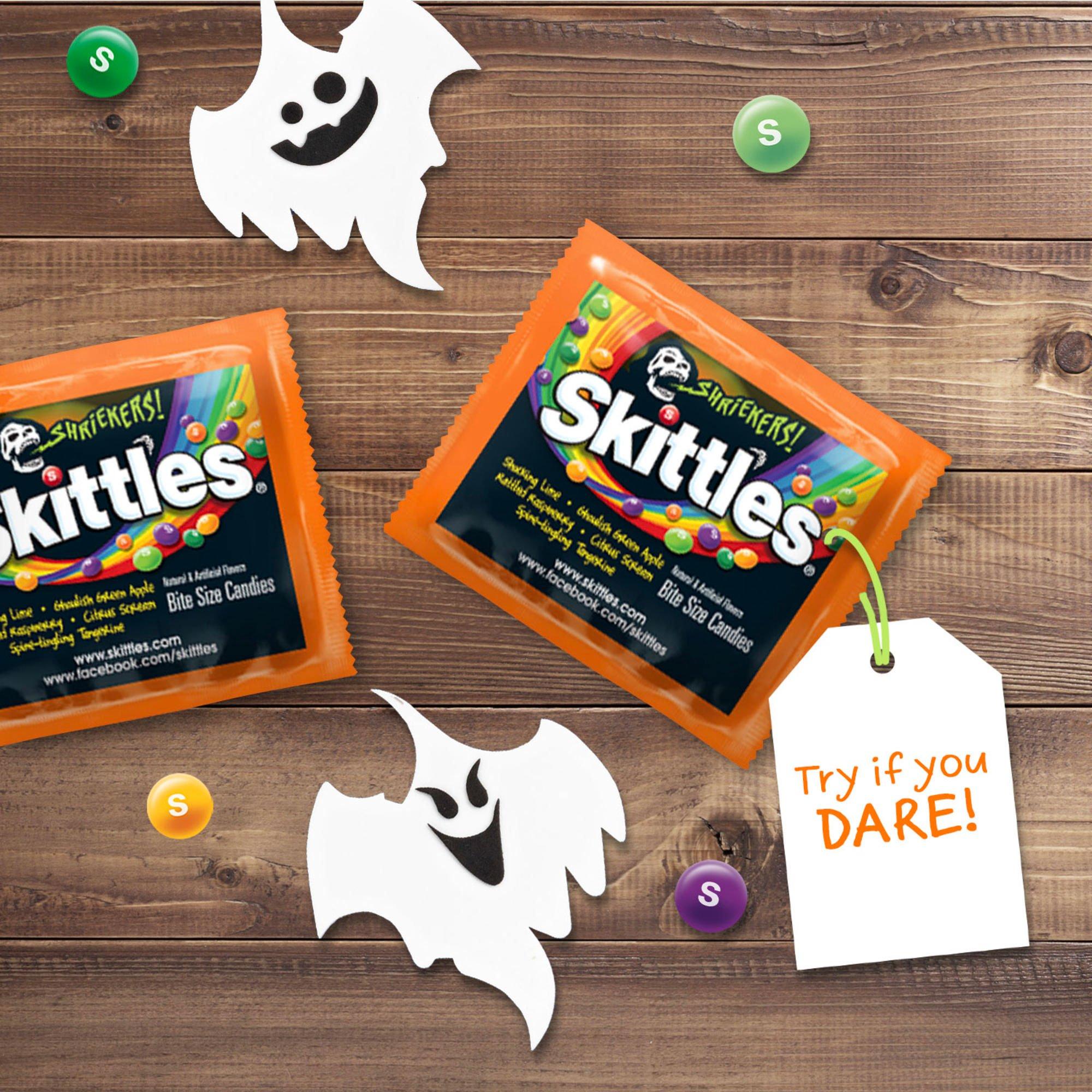 Skittles Shriekers Fun Size Packs, 10.72oz Halloween Candy Party City