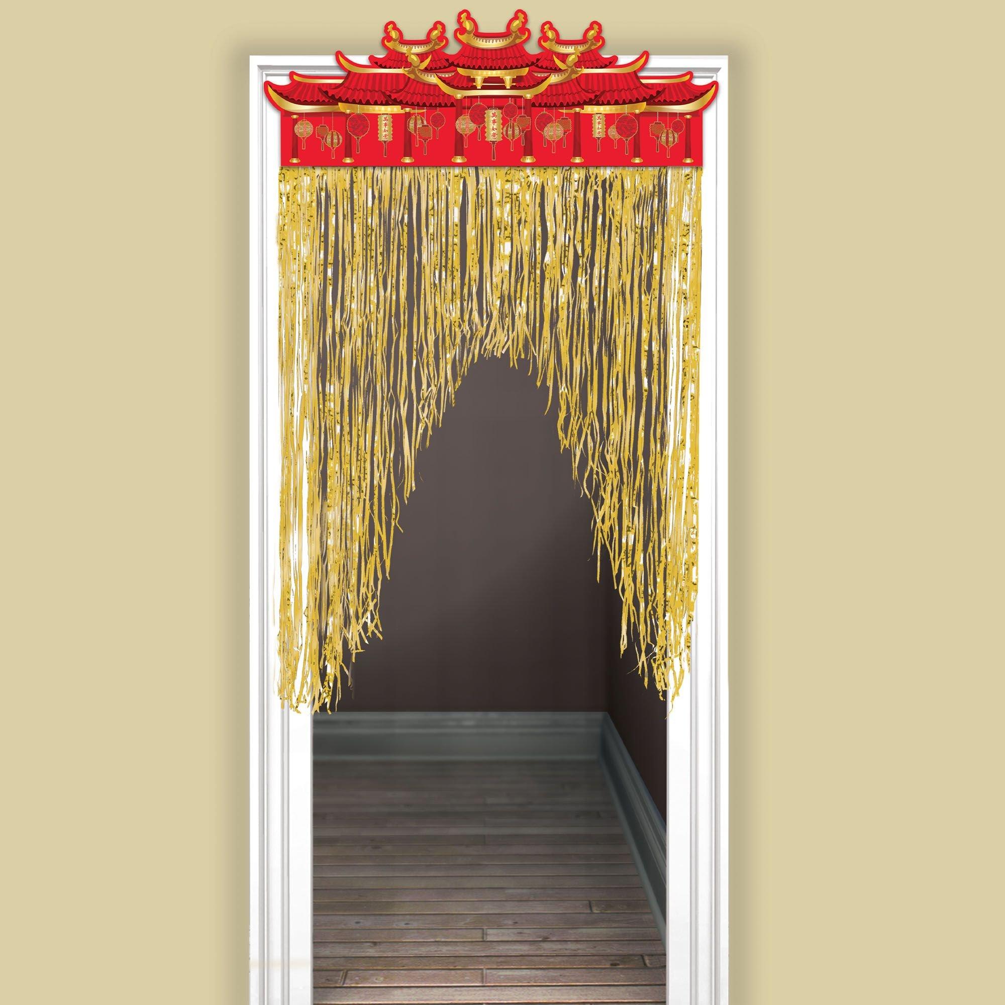 Chinese New Year Hanging Swirl Decorations 12ct