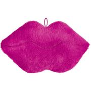 Pink Plush Lips Weighted Pillow, 7.5in