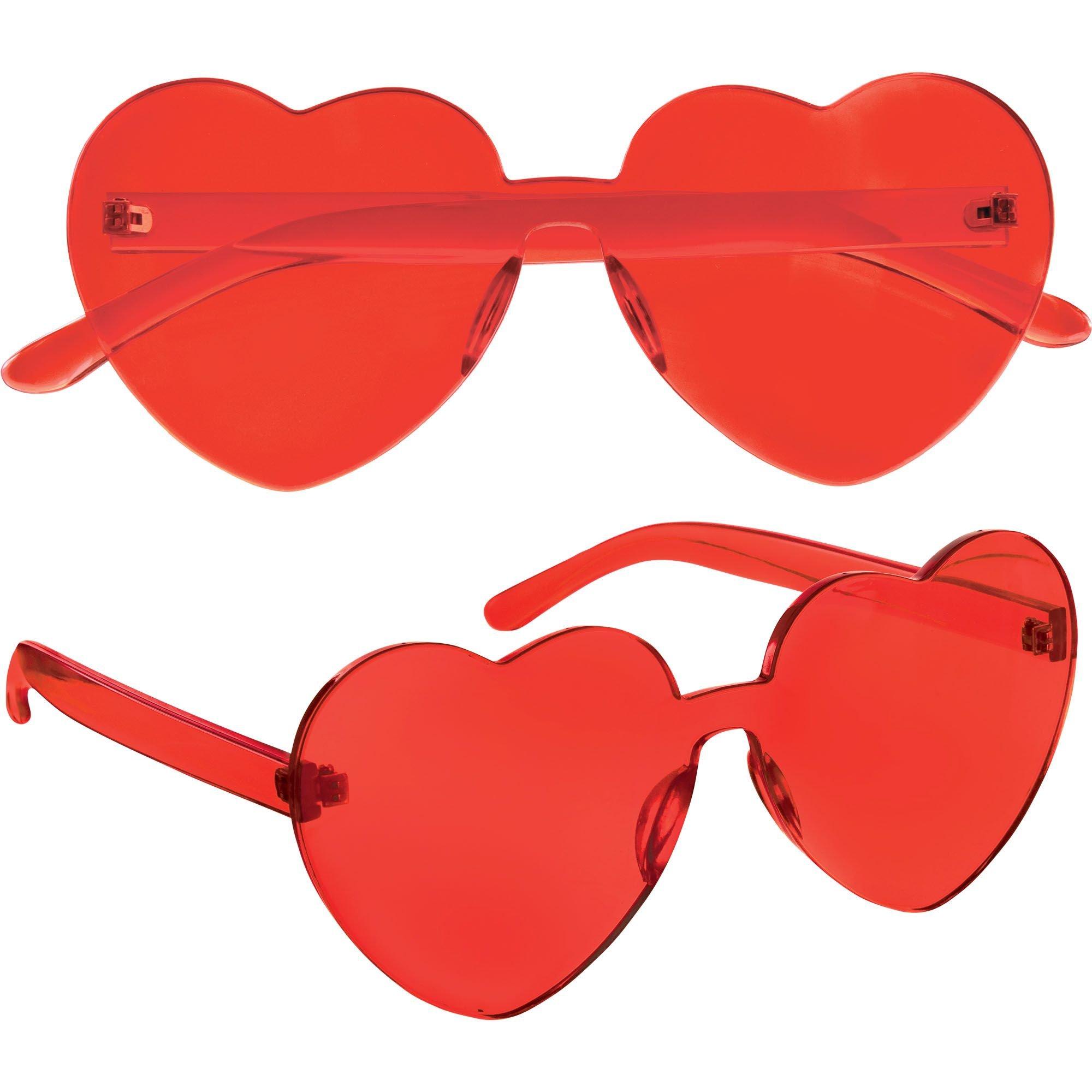 Red love store heart glasses