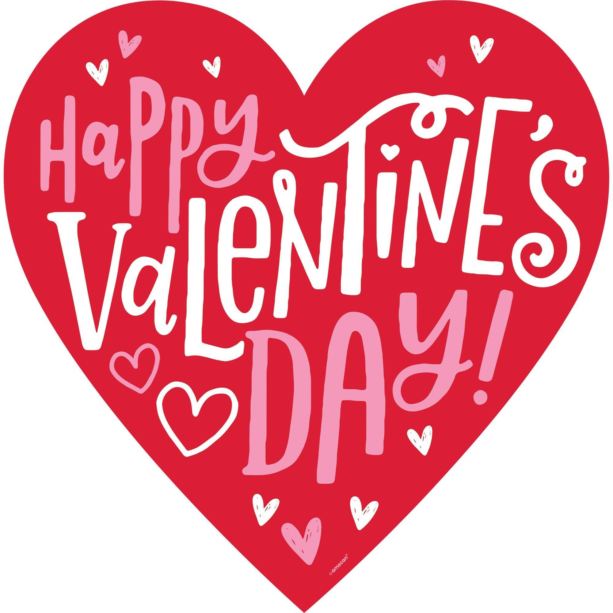 Happy Valentine's Day Cut-out