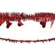 Valentine's Day Red Heart Tinsel Garland, 9ft