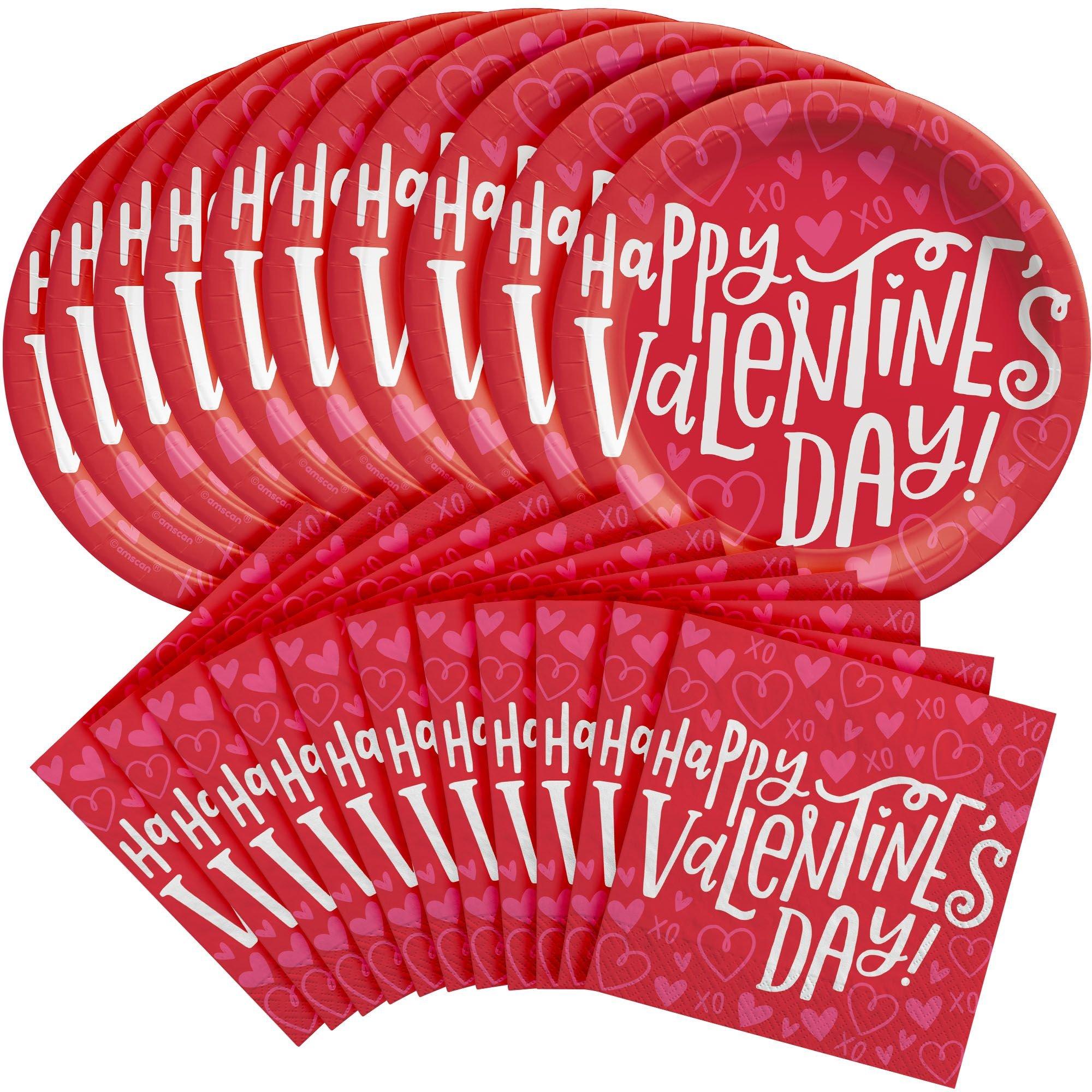 LV Valentine's Day Plates Set & Cups