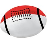 Valentine's Day Polyester Football, 2in x 2.25in