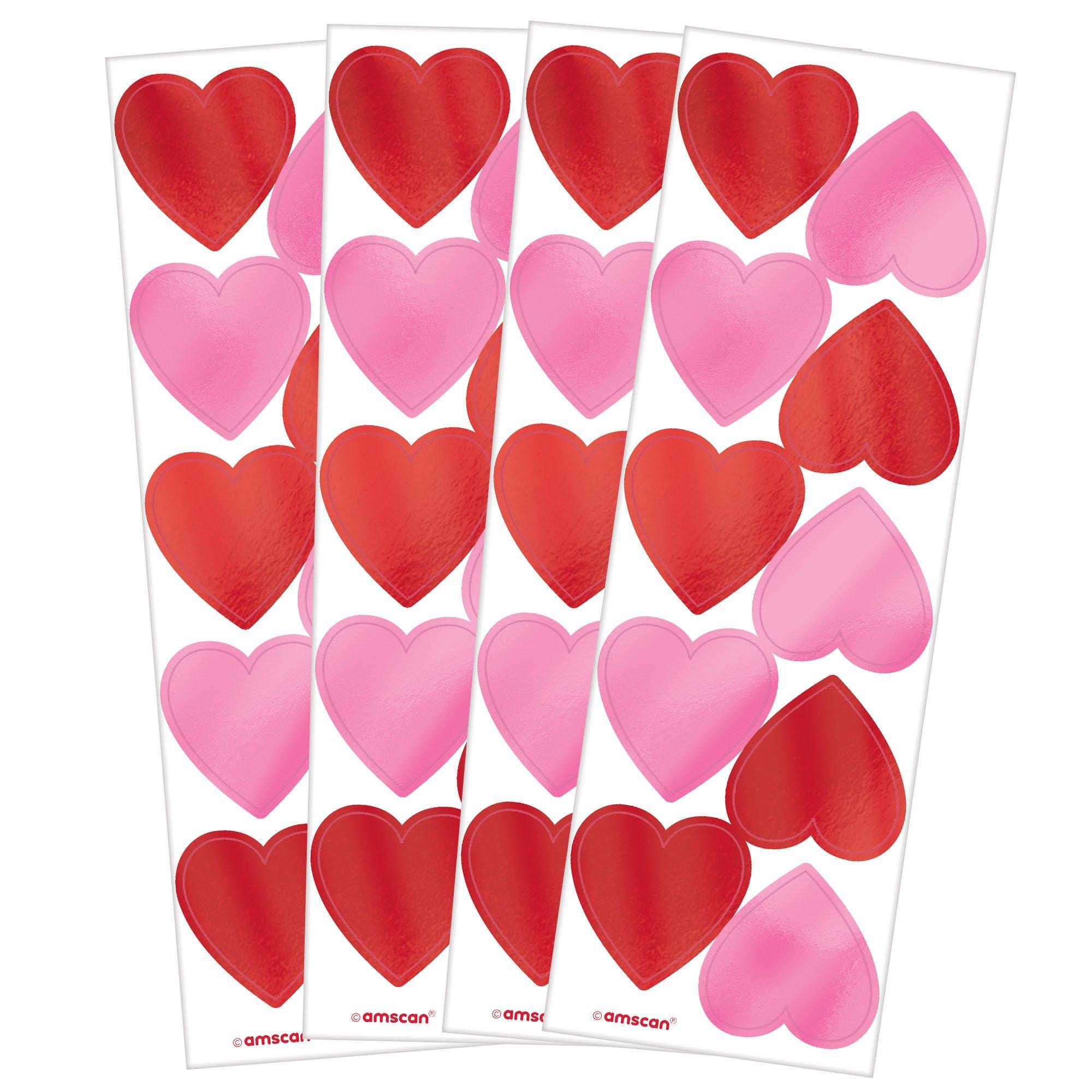 Foil Hearts Cards - Our Kid Things
