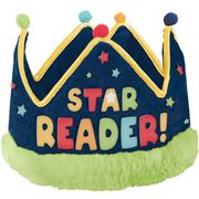 Star Read Stuffed Fabric Crown - National Read Across America Day