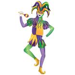 Mardi Gras Jester Jointed Cutout, 3ft x 6ft