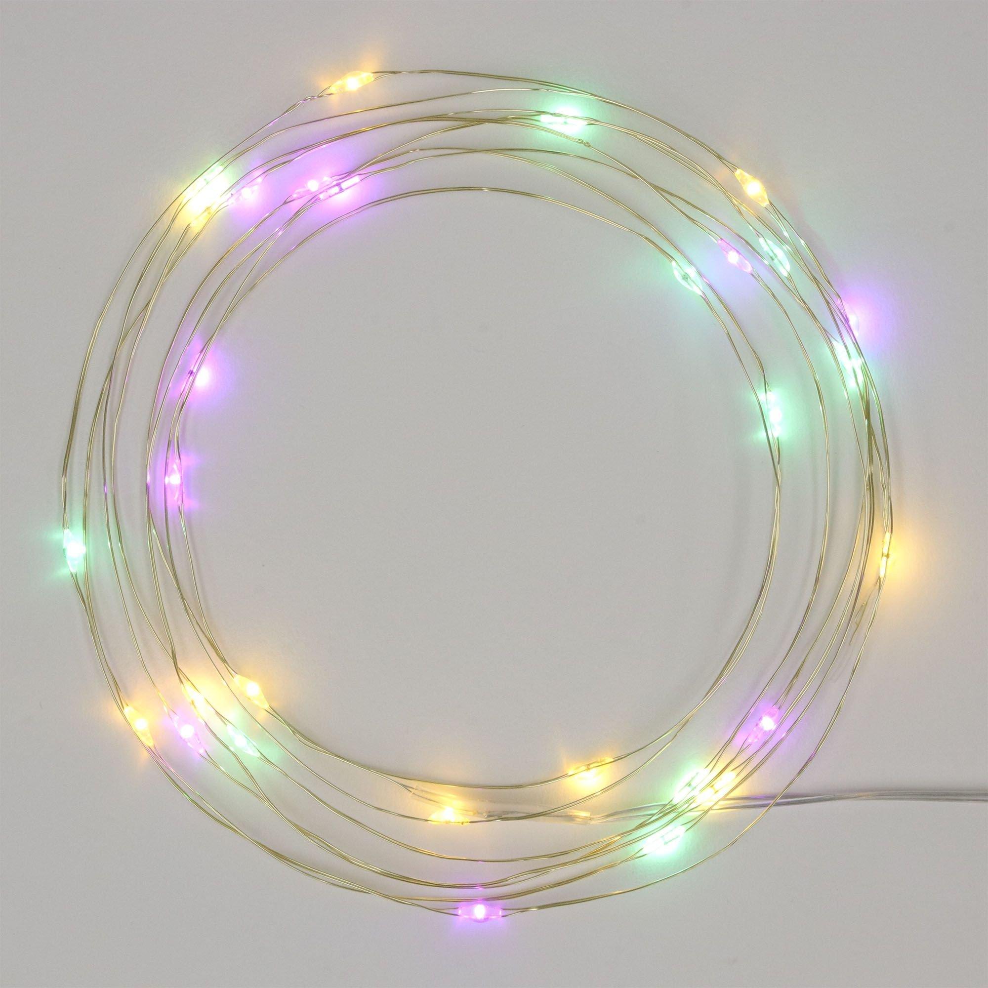 mardi gras led string lights