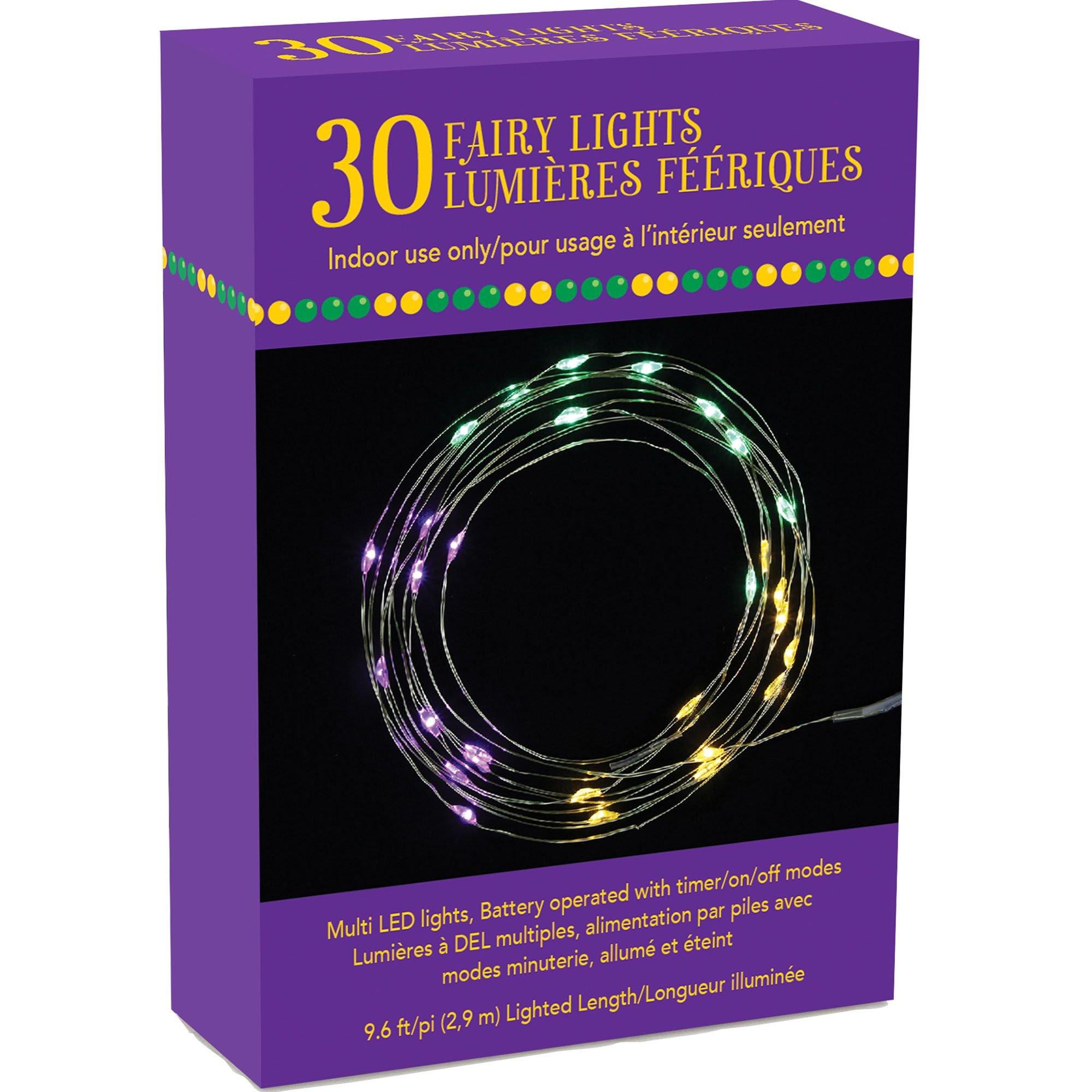mardi gras led string lights