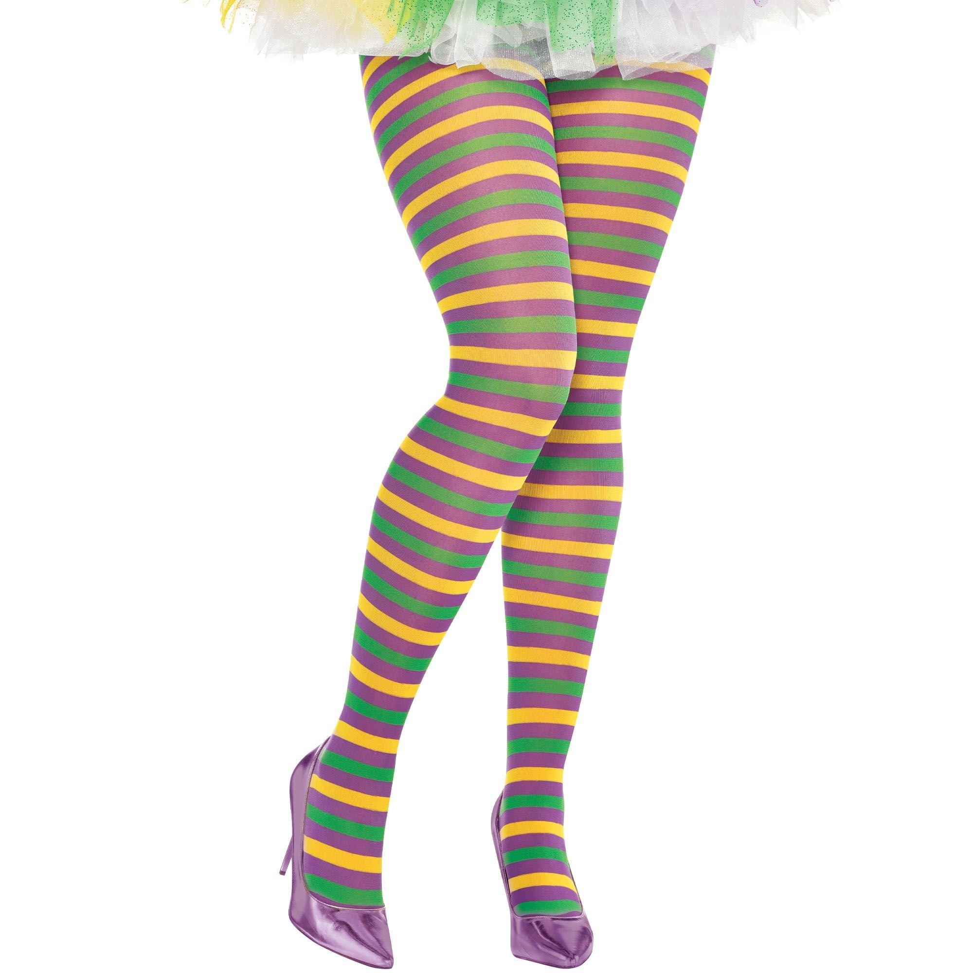 Mardi Gras tights style 2