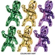 Metallic Purple, Green, & Gold Mardi Gras King Cake Babies, 100ct