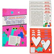 Word Search Valentine's Day Exchange Cards, 32ct