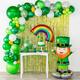 AirLoonz Lucky Leprechaun St. Patrick's Day Foil Balloon, 53in