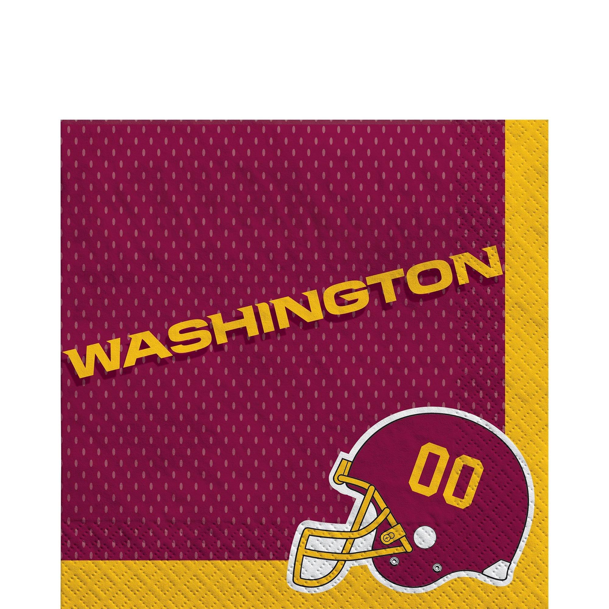 Washington Commanders Paper Lunch Napkins, 6.5in, 36ct - NFL