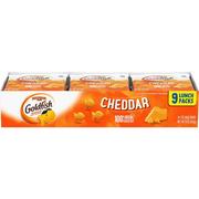 Pepperidge Farm Goldfish Baked Snack Cracker Lunch Packs, 9oz, 9pc - Cheddar