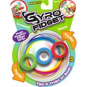 Multicolor Gyro Zipz, 3pc - Magic Magnetic Fidget Rings