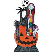 Jack & Sally on Jack-o'-Lantern MDF Sign, 30in - Disney The Nightmare Before Christmas