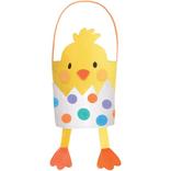 Easter Chick Felt Basket, 7in x 9.75in