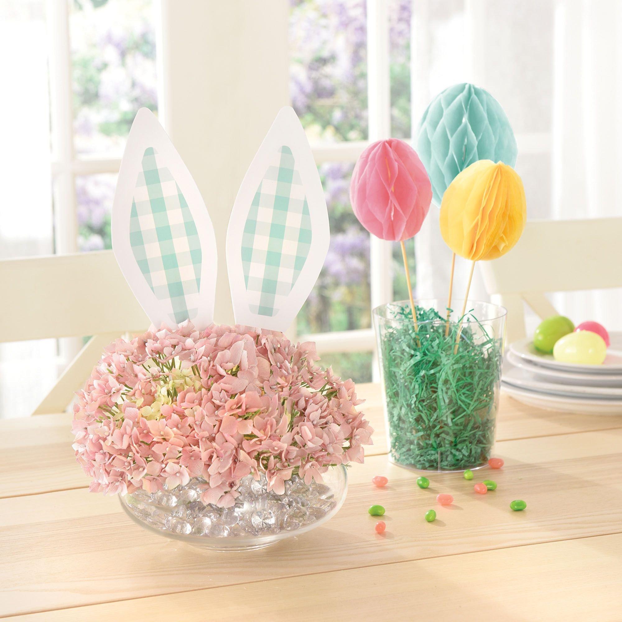 Easter Cardstock & Honeycomb Centerpiece Picks, 5ct | Party City