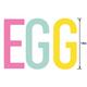 Easter Egg Hunt Plastic & Metal Yard Sign Kit, 8pc