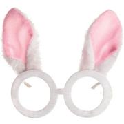 Bunny Ears Plush Glasses, 5.3in x 5.9in