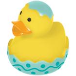 Teal Easter Rubber Duck, 2in x 2.25in