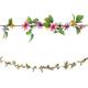 Spring Floral Fabric Garland, 6ft